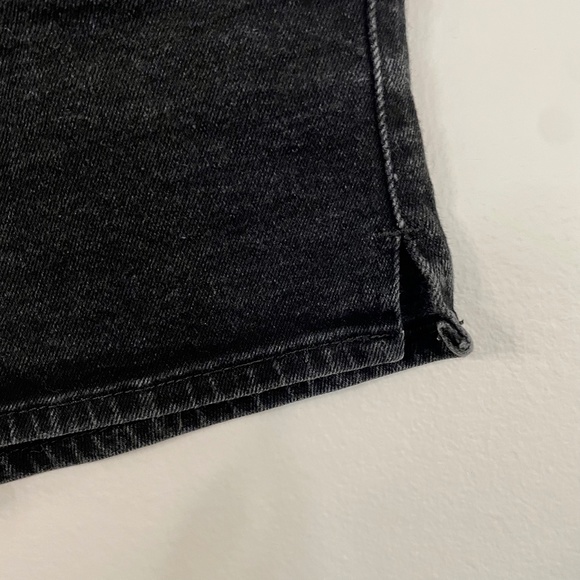 BDG High Waisted Black Denim Shorts - Picture 9 of 13